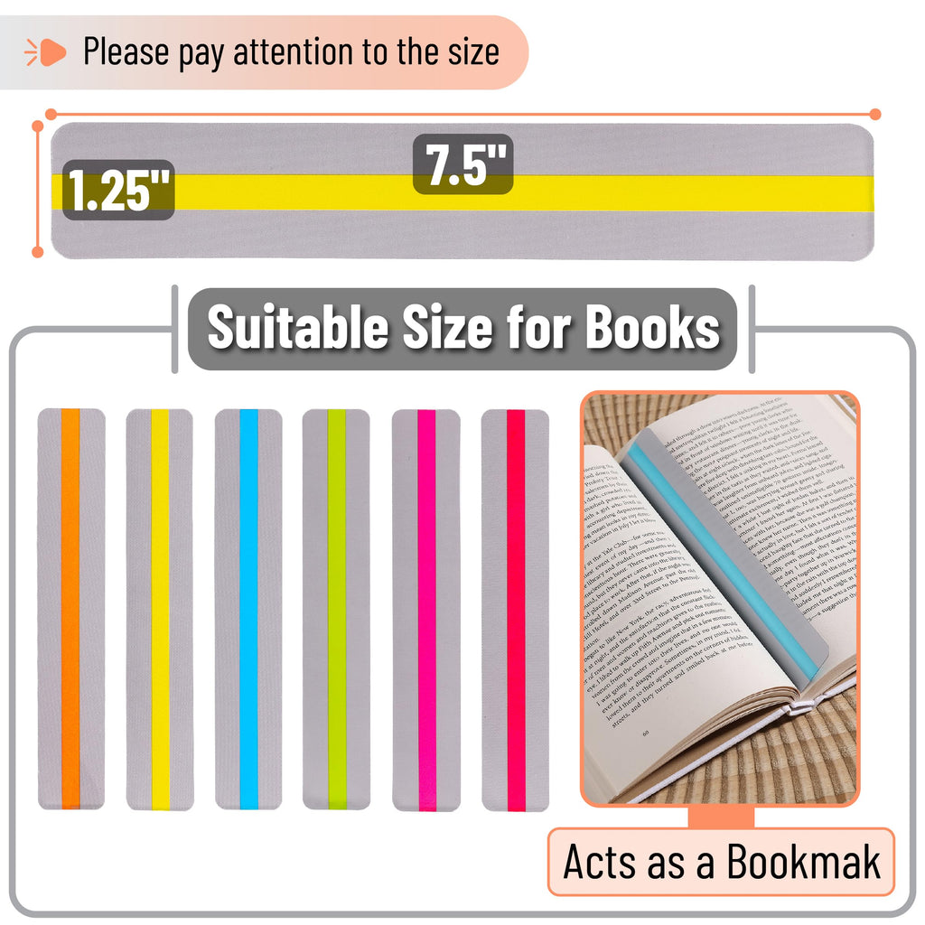 Mr. Pen- Guided Reading Strips, 18 Pack, Colorful, Bookmarks for Kids