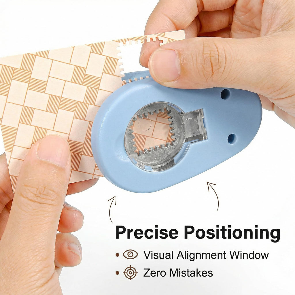 Stamp Punch, 1.5 * 1.5inch Square Stamp Puncher Postage Stamps Punches, Stamps Shaped Paper Punch, Lever Paper Punches for Crafting,Craft Cutter Hole Puncher for Scrapbooking Journaling Card Making