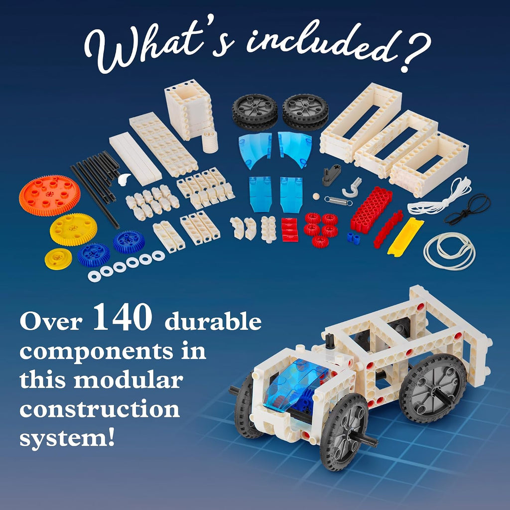 Mechanical Engineering — Machines & Vehicles STEM Kit (Ages 8+)
