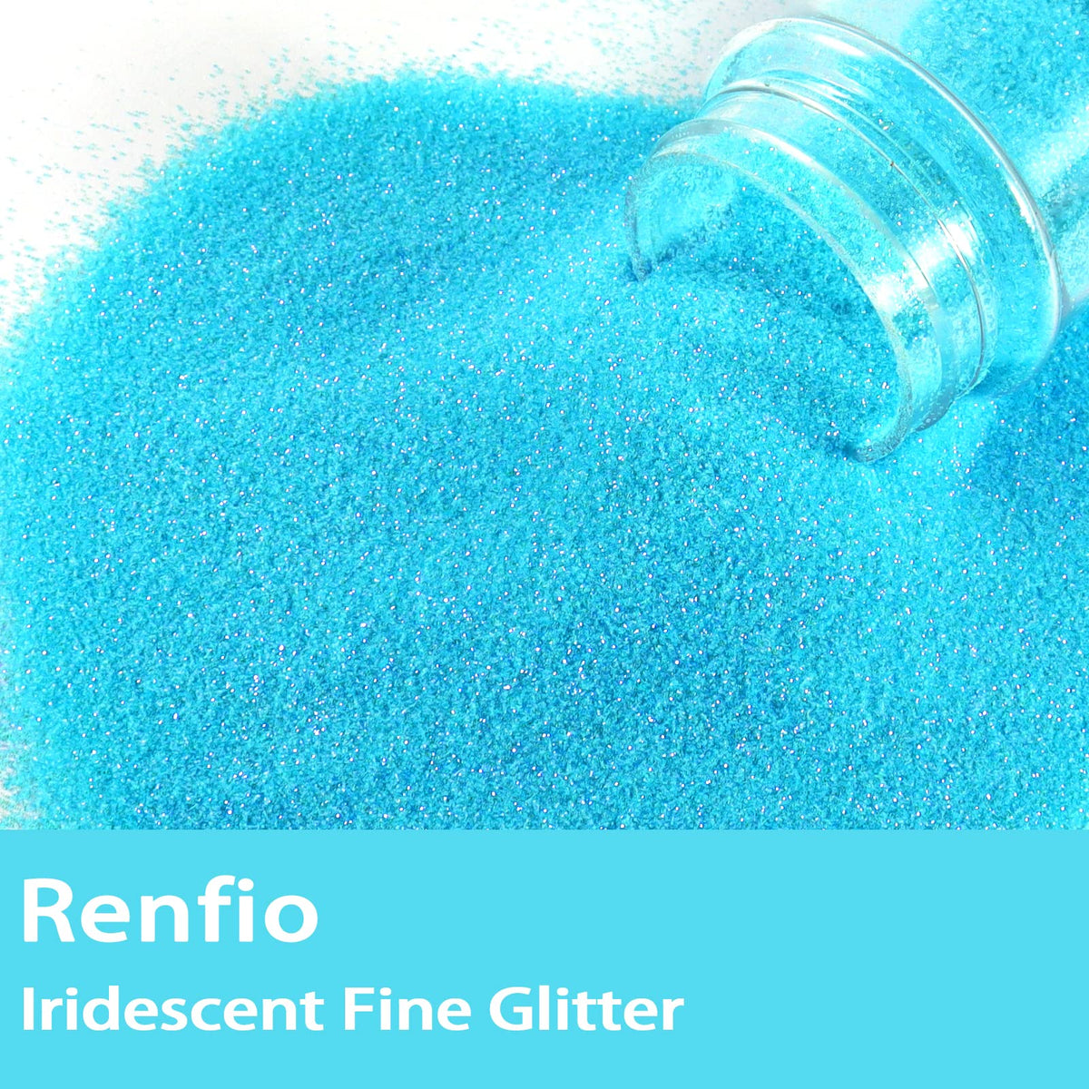 Renfio: Ultra Fine Glitter Powder, 2.11 oz (60g) – Metallic & Holographic