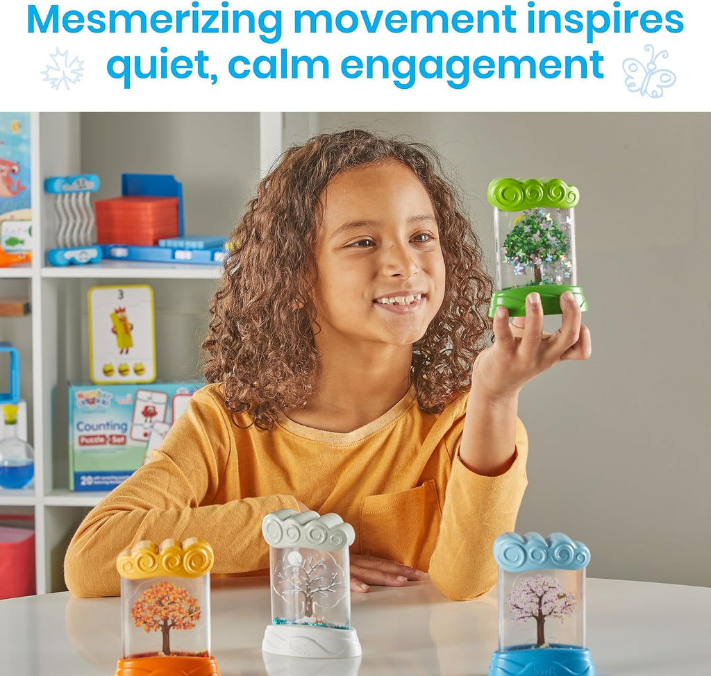 hand2mind Changing Seasons Sensory Tubes, Science Toys, Ages 3+