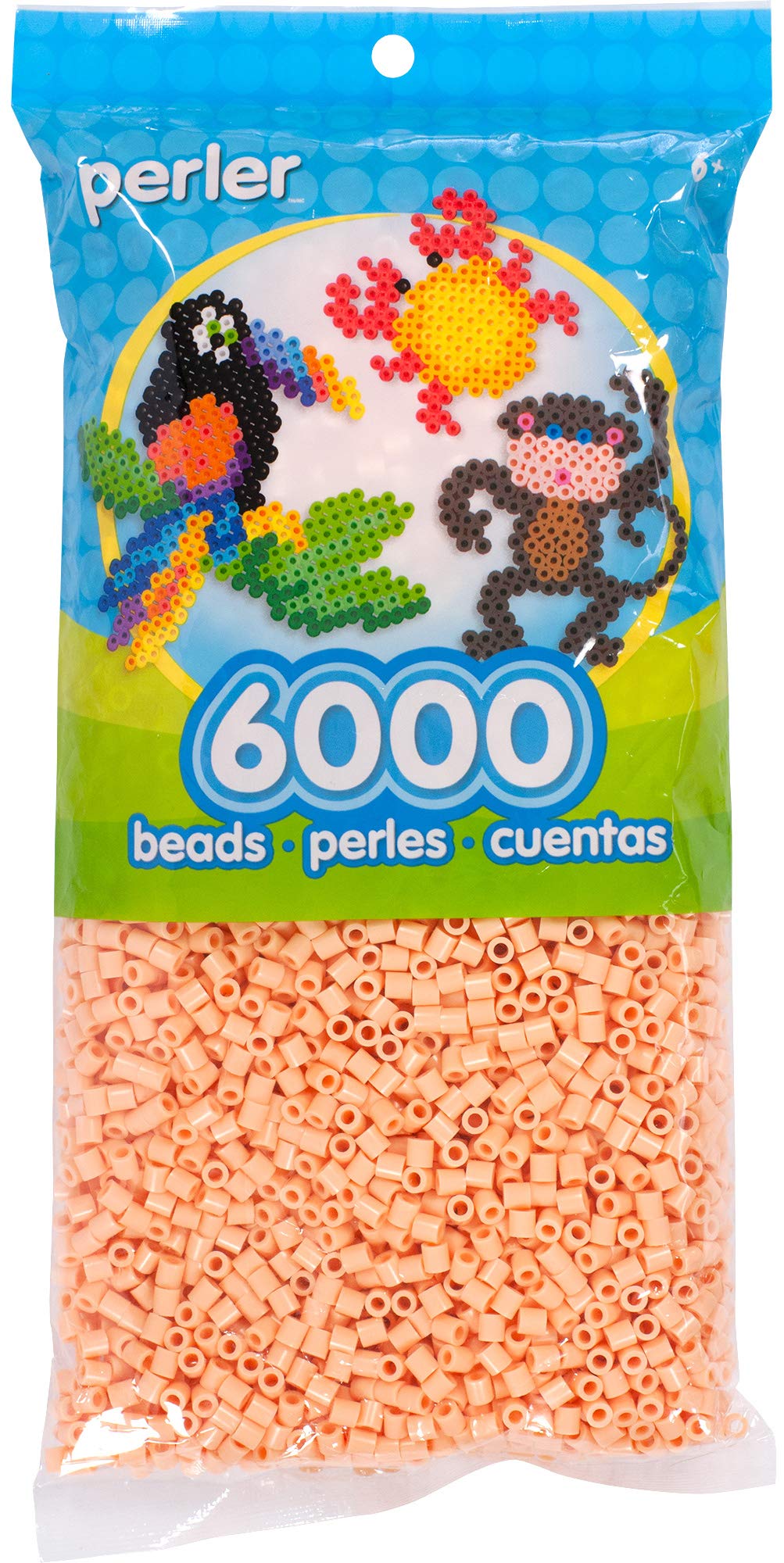 Perler Beads Fuse Beads for Crafts, Black, Small, 6000pcs