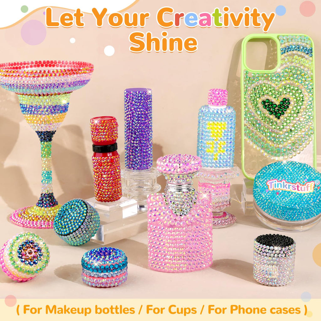 Bedazzling Kit 50000Pcs 3mm Jelly Rhinestones - Diamond Art