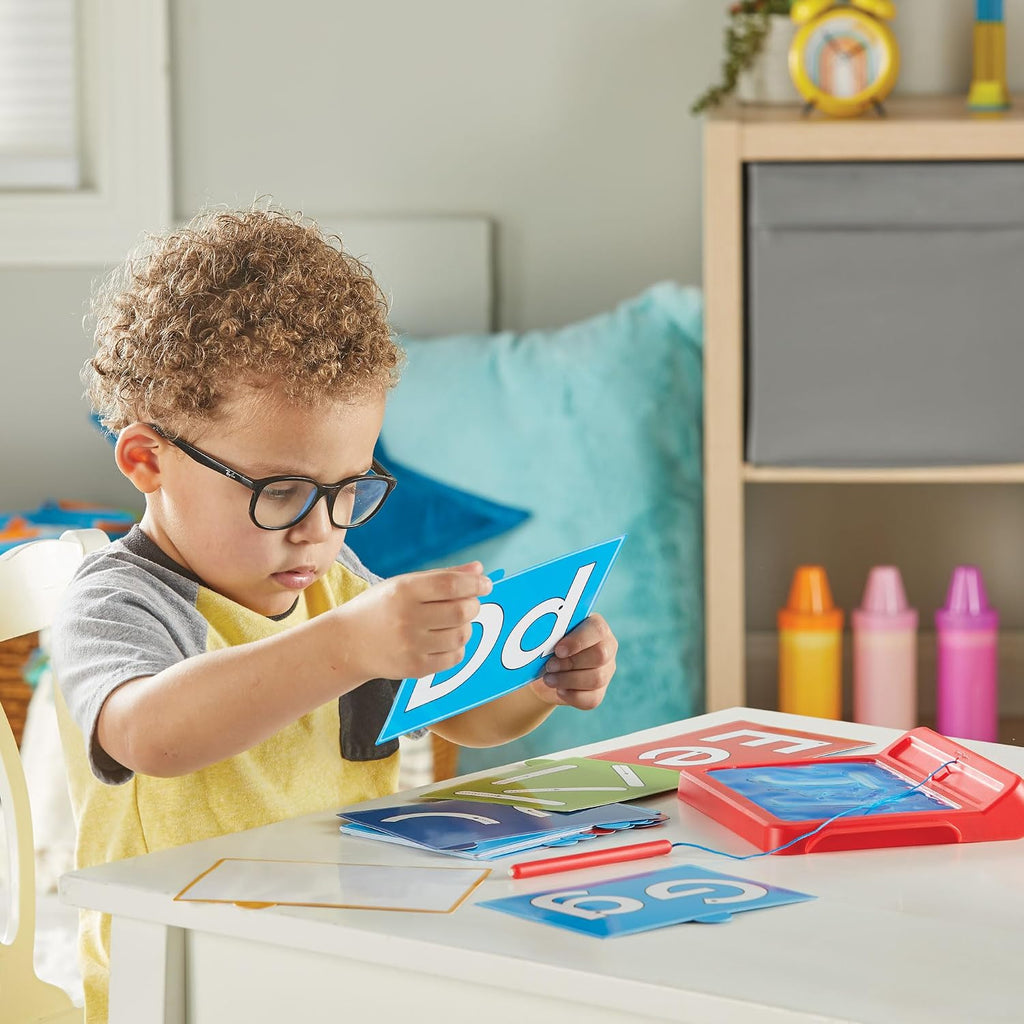 hand2mind Letter Tracing Sensory Pad, Fine Motor Activities, Ages 3+