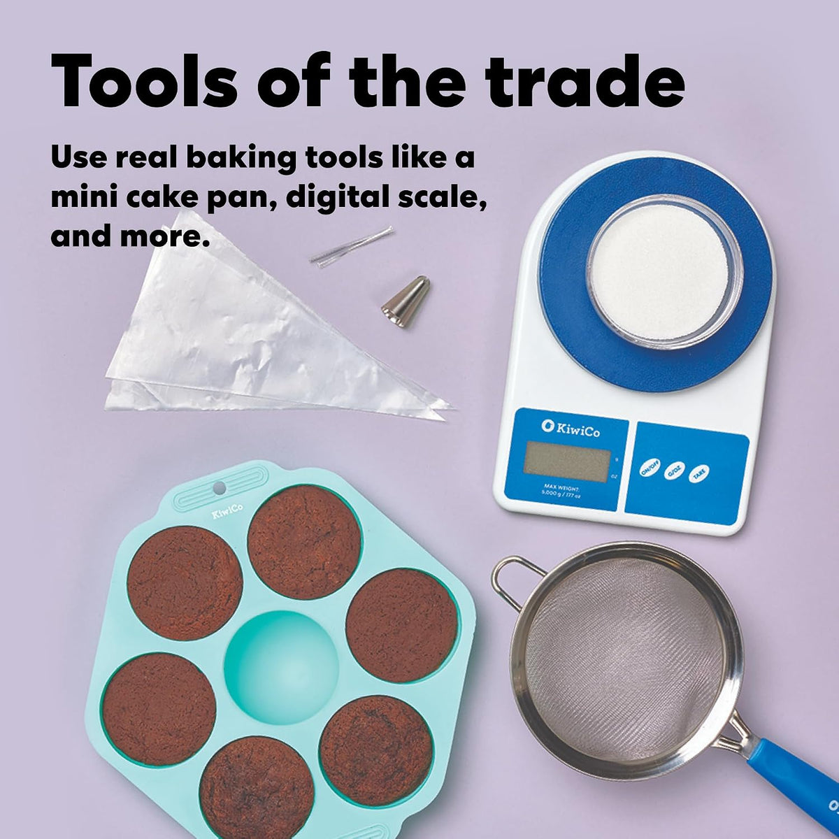 KiwiCo Science of Cooking Bundle: Ice Cream & Mini Cakes Kits, Ages 5+