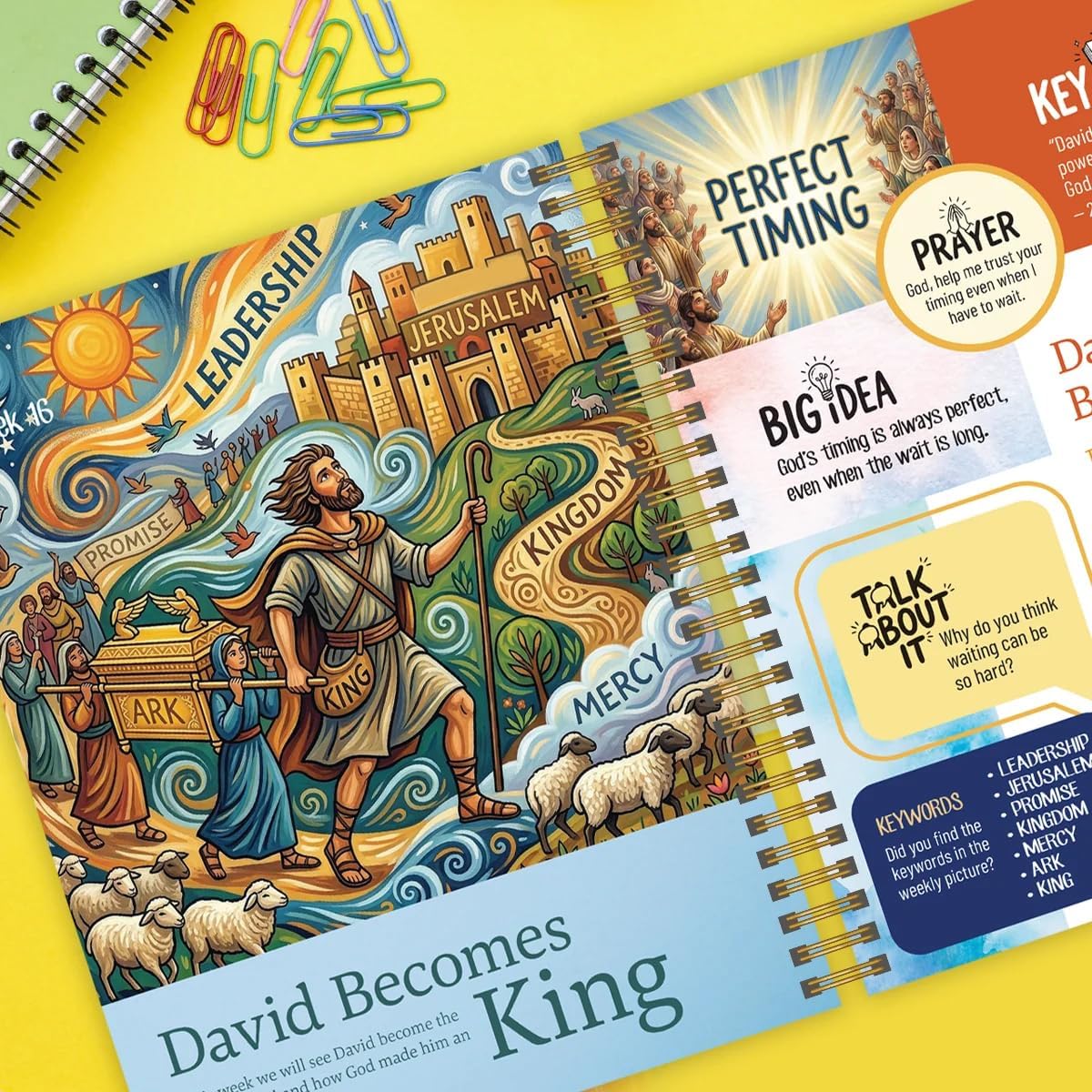 Official Spiral Bible: Bible in a Year for Kids, 52-Week Journey, Ages 5-13