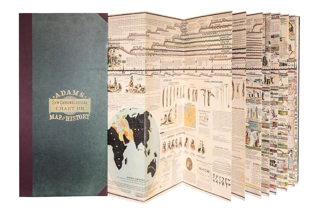 Attic Books: Adams’ Chart of History – Biblical & World History Timeline (All Ages)
