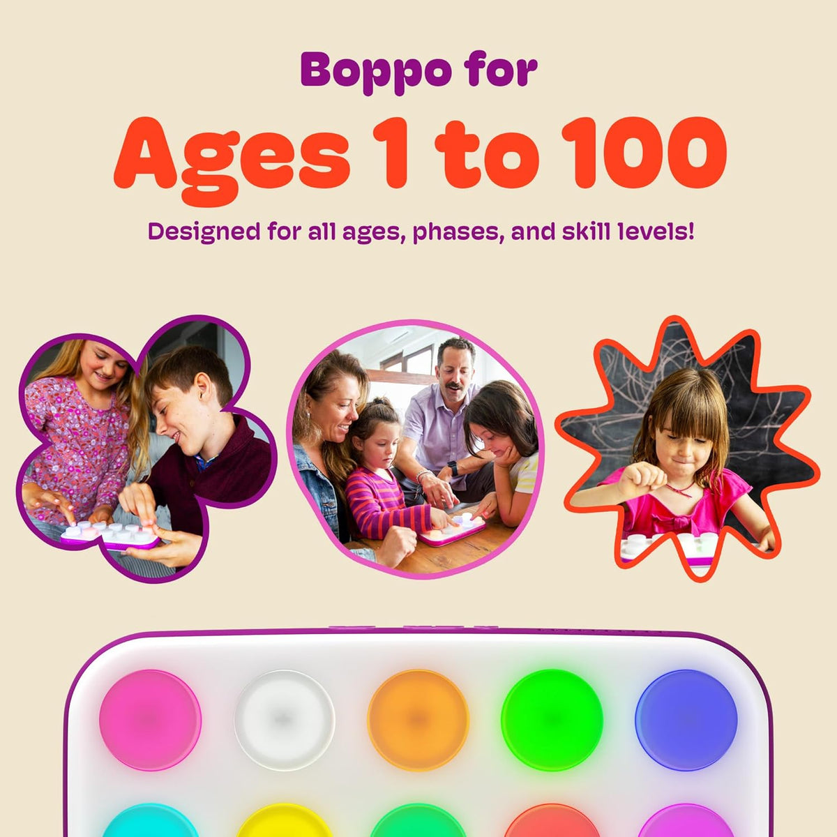 Boppo: Screen-Free Learning Tablet for Kids (Ages 3+)