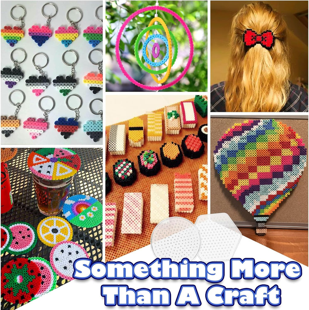 23000 5mm Fuse Beads Kit for Craft Gifts - 22 Colors | 106 Patterns