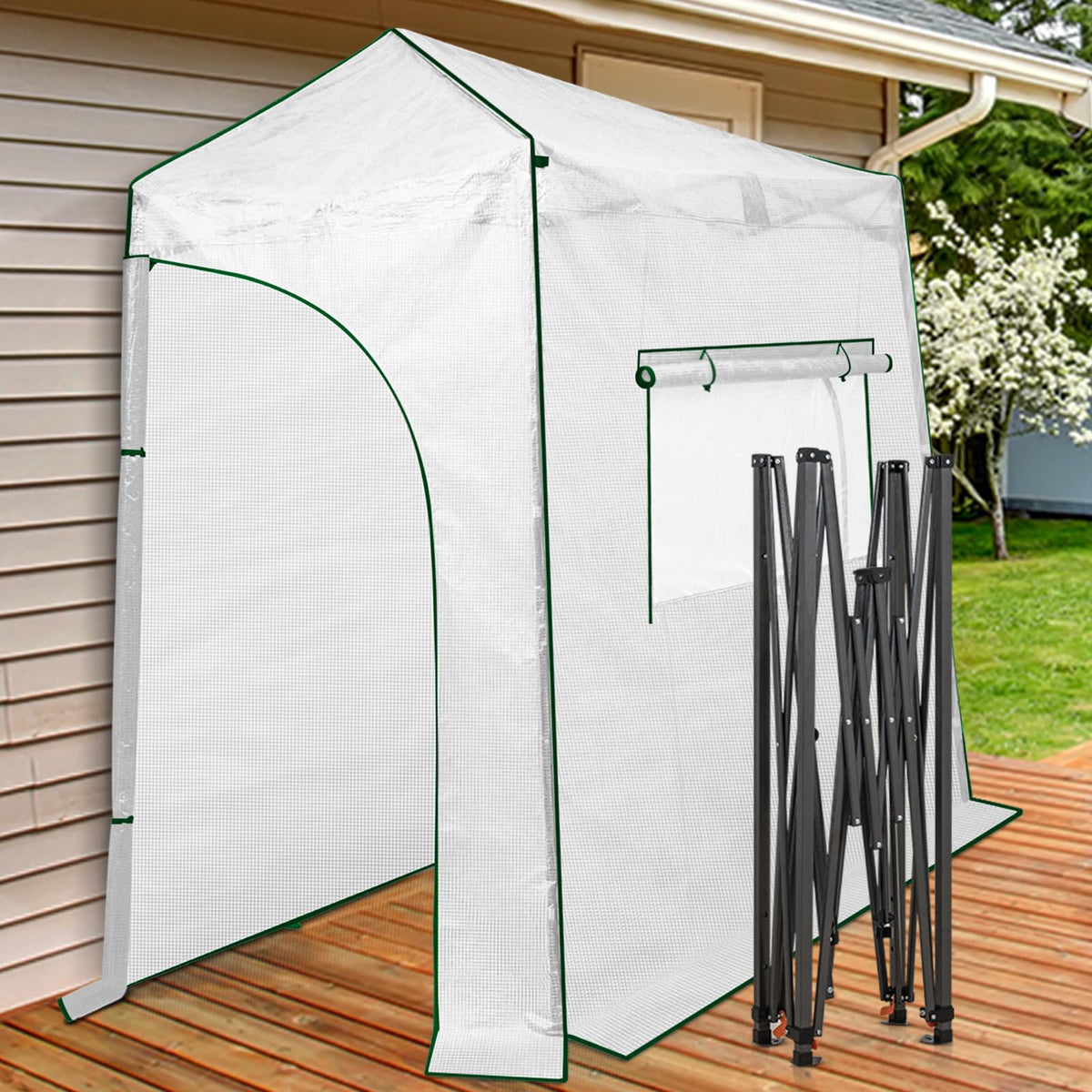EAGLE PEAK Pop-Up Walk-In Greenhouse (Multiple Sizes)