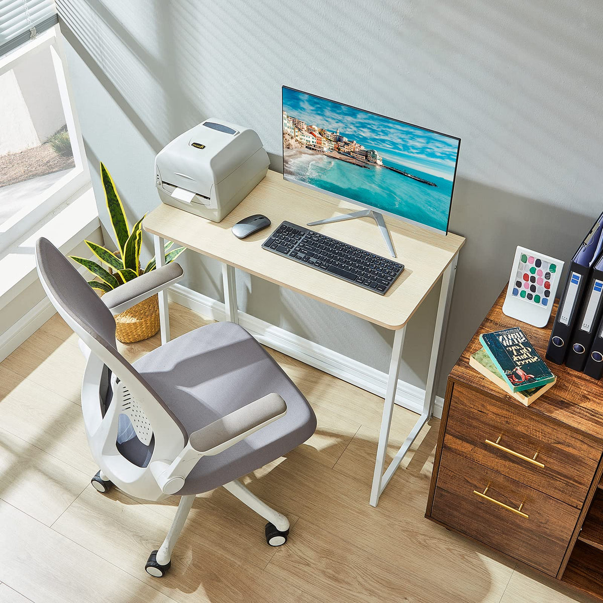 WOHOMO Folding Student Desk