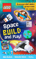 LEGO Books: Space Build and Play Box (Ages 6+, 57 Pieces)