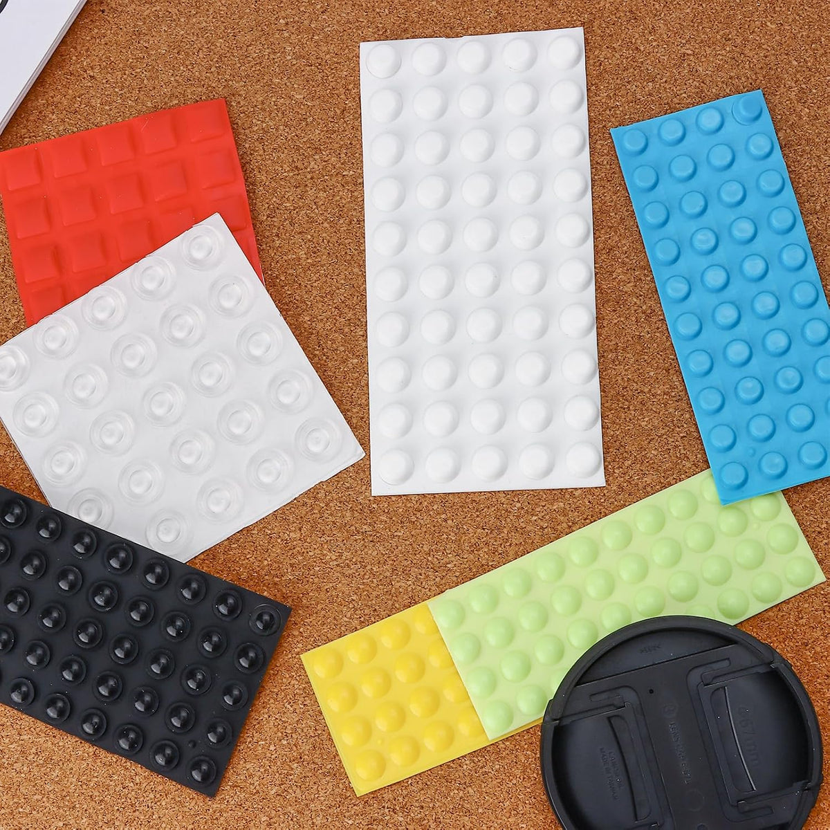 245PCS Bump Dots for Visually Impaired, Assorted Styles Braille Stickers, Low Vision Aids Adhesive Bump Dots Tactile Stickers for Blind, Elderly, Braille Bump Stickers