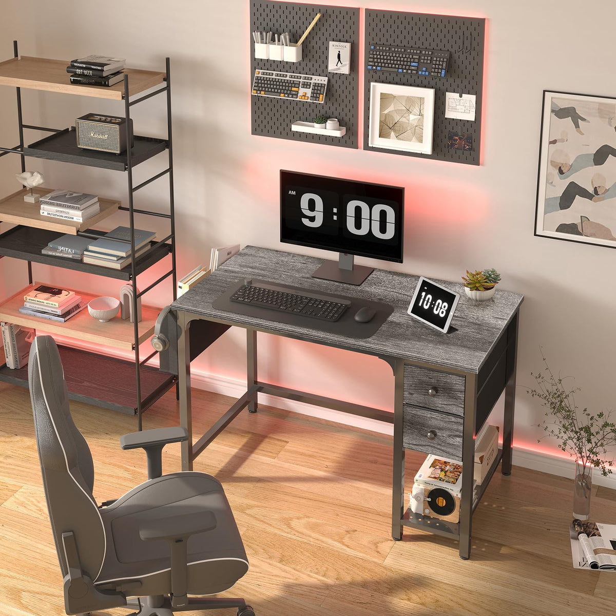 Lufeiya 40-Inch Student Desk with Drawers
