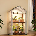 Bamworld 2- and 3-Tier Mini Greenhouse with Optional Grow Light