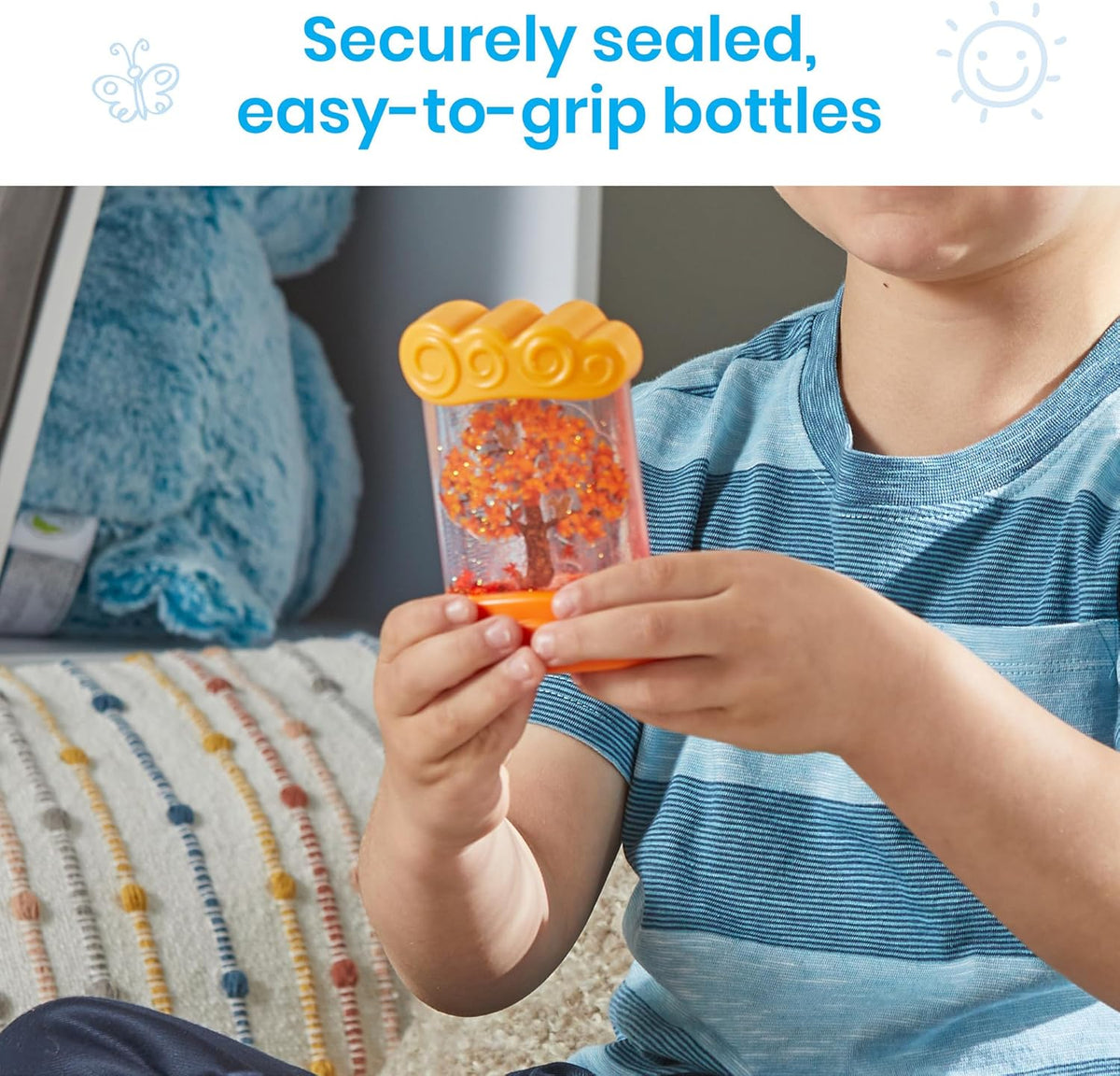 hand2mind Changing Seasons Sensory Tubes, Science Toys, Ages 3+