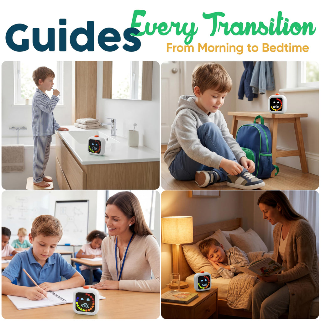 Digital Visual Timer for Kids - Calmer Routines & Transitions