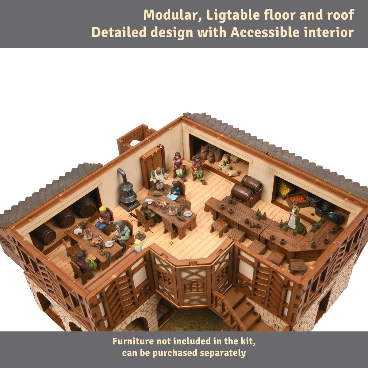 I BUILT IT Medieval Building Model Kits (Select Model)