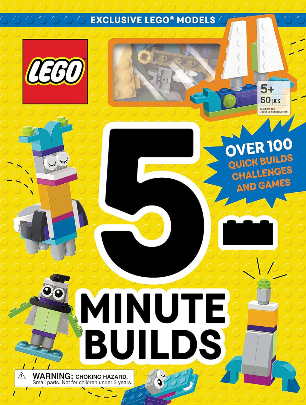 LEGO Books: 5-Minute Builds (Ages 5+, 100+ Ideas)