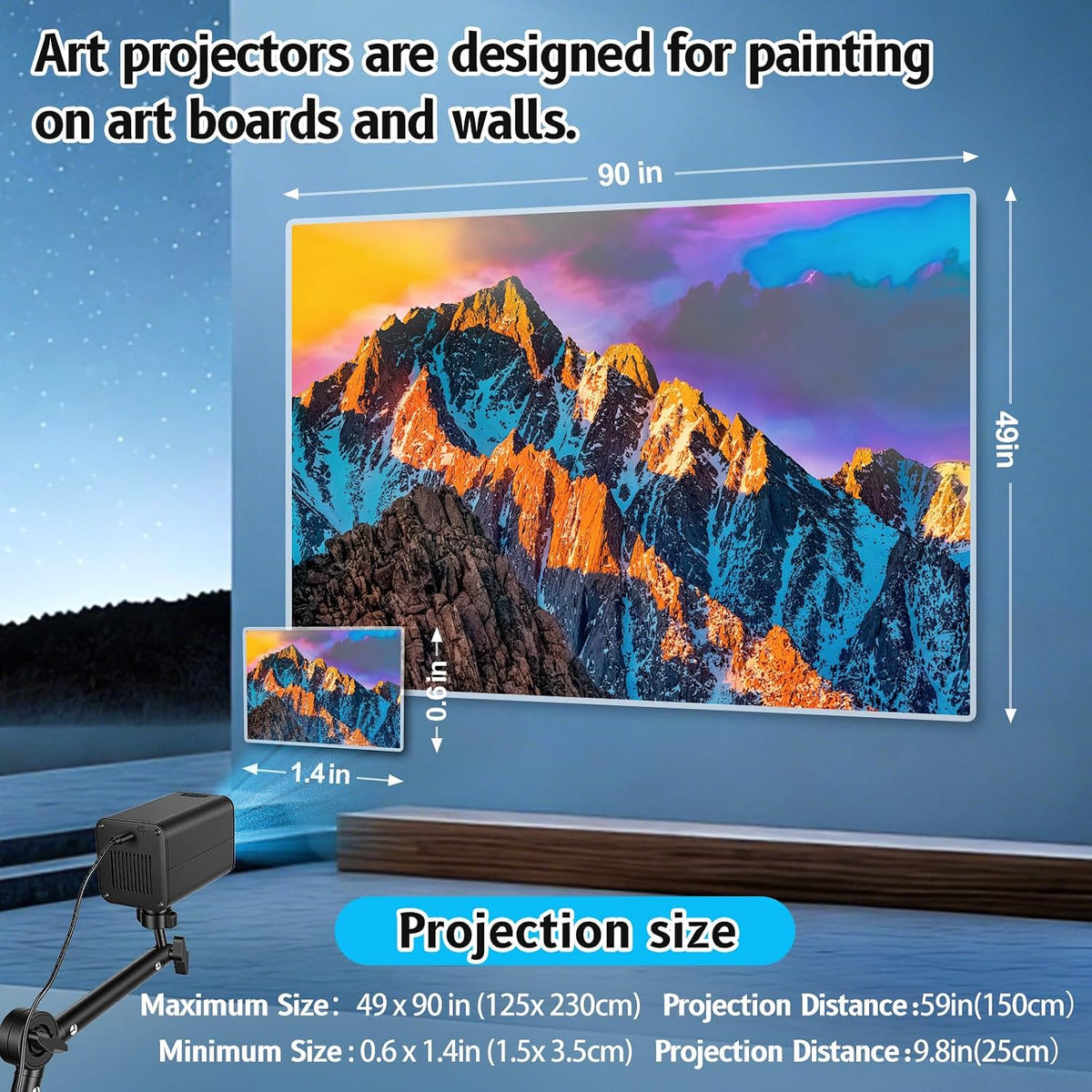 GiftmiyHime Art Projector for Tracing and Drawing