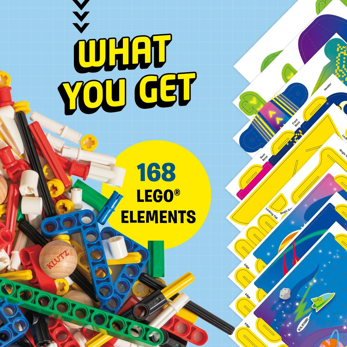 Klutz: LEGO Gravity Drop Physics Activity Kit (Ages 8+)