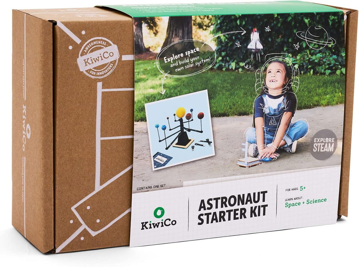 KiwiCo: Astronaut Starter Kit, Solar System & Shuttle Launch (Ages 5+)