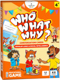 Who What Why: Logic & Social Intelligence Conversation Cards (Ages 4+)