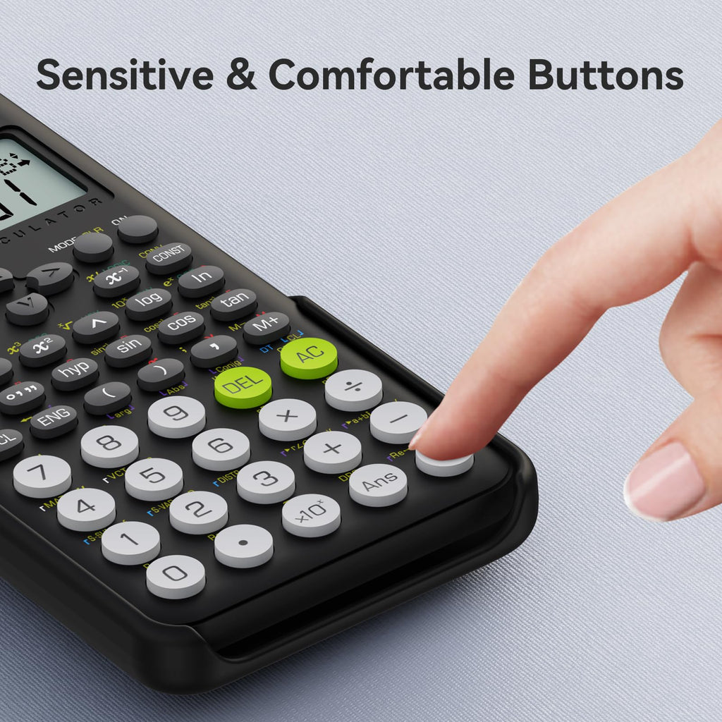 ROATEE 991ES MAX Scientific Calculator with Notepad