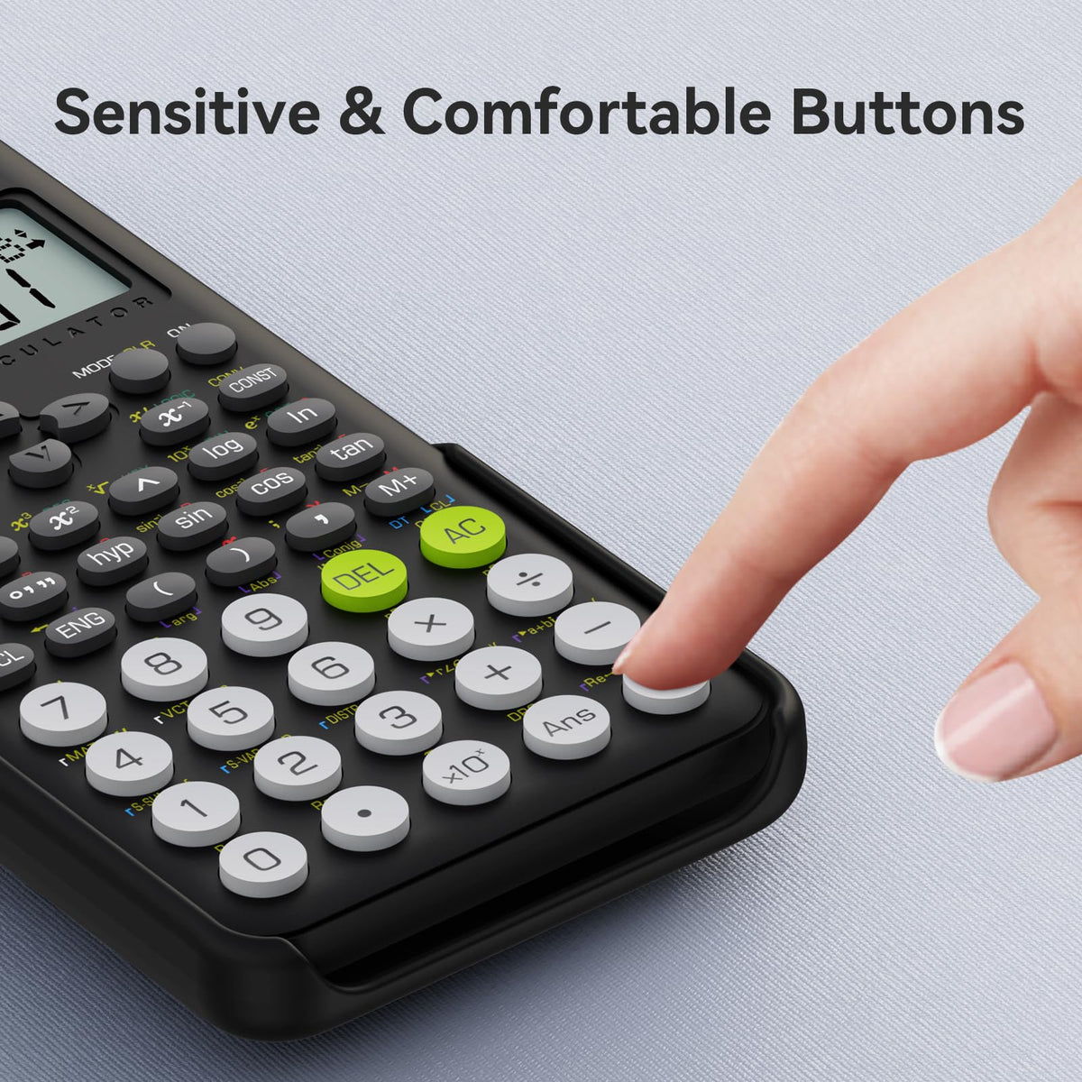 ROATEE 991ES MAX Scientific Calculator with Notepad
