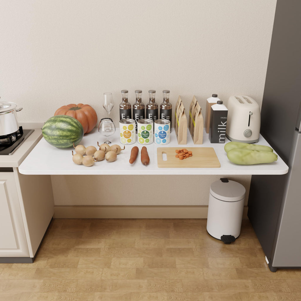 Dogsky Wall Mounted Folding Table 24x15.7 in - 100LB Capacity