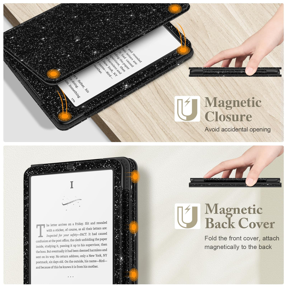 Fintie Case for 7"/6.8" Kindle Paperwhite 12th/11th Gen & Kindle Colorsoft