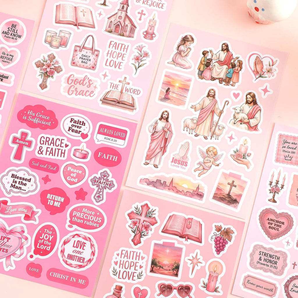 750 Pcs Stickers for Scrapbooking,Christmas Self-Adhesive Scrapbook Sticker