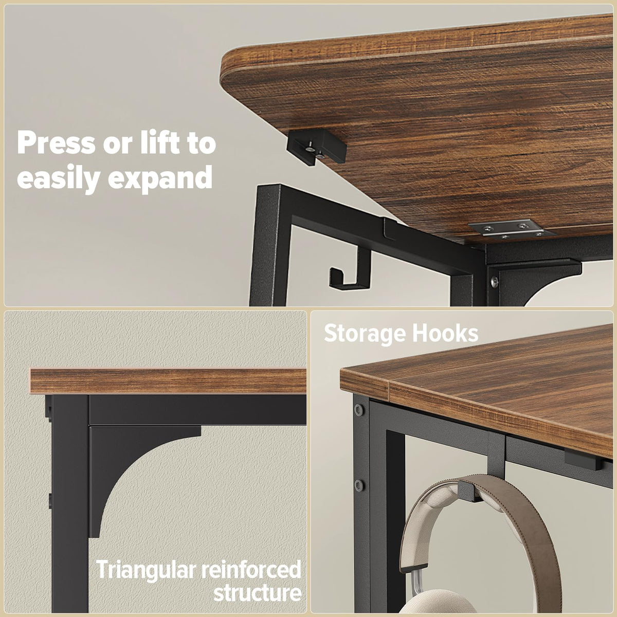 WOHOMO Folding Student Desk