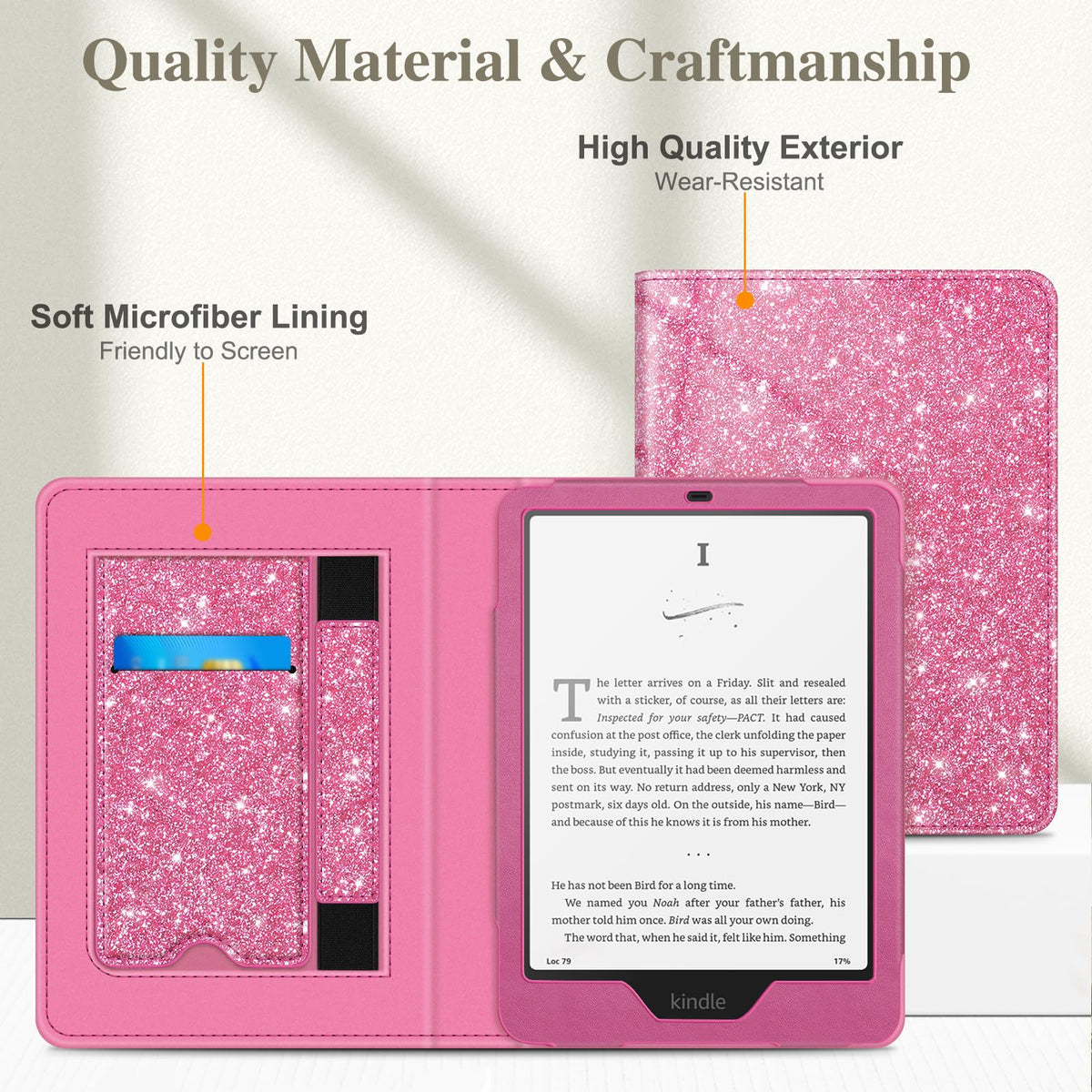 Fintie Case for 7"/6.8" Kindle Paperwhite 12th/11th Gen & Kindle Colorsoft