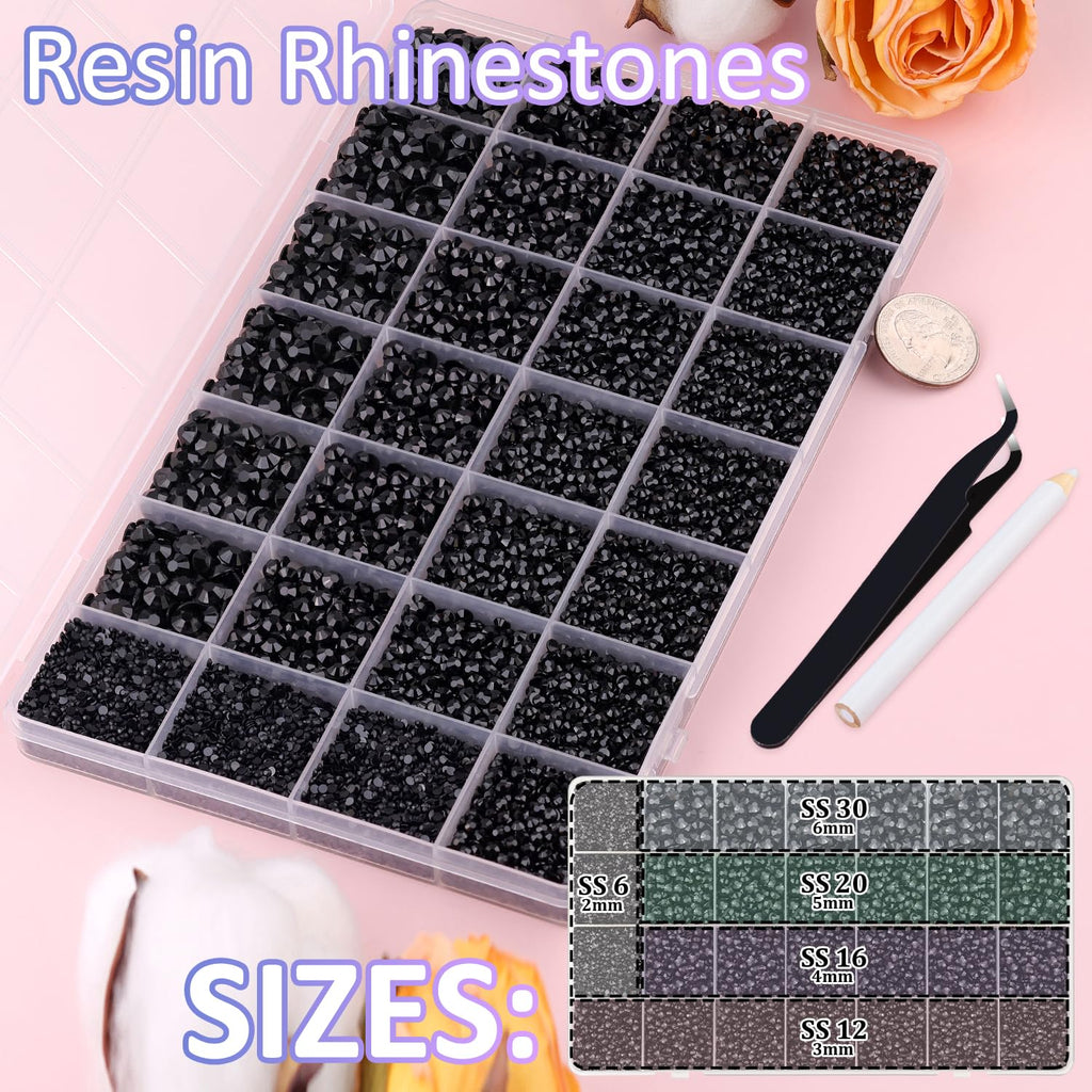 Bedazzling Kit 50000Pcs 3mm Jelly Rhinestones - Diamond Art