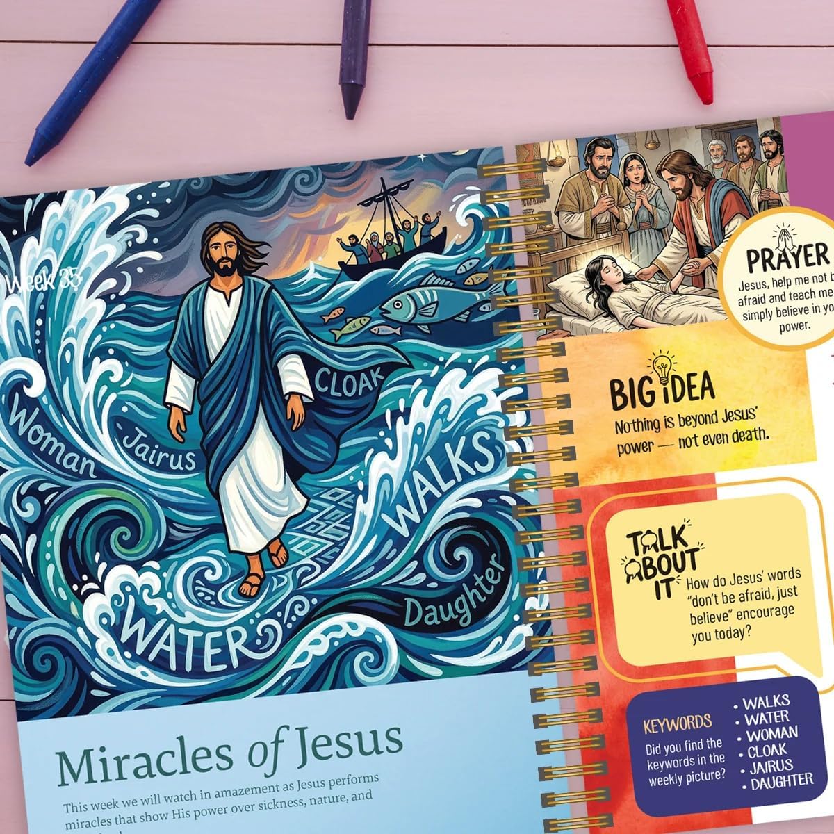 Official Spiral Bible: Bible in a Year for Kids, 52-Week Journey, Ages 5-13
