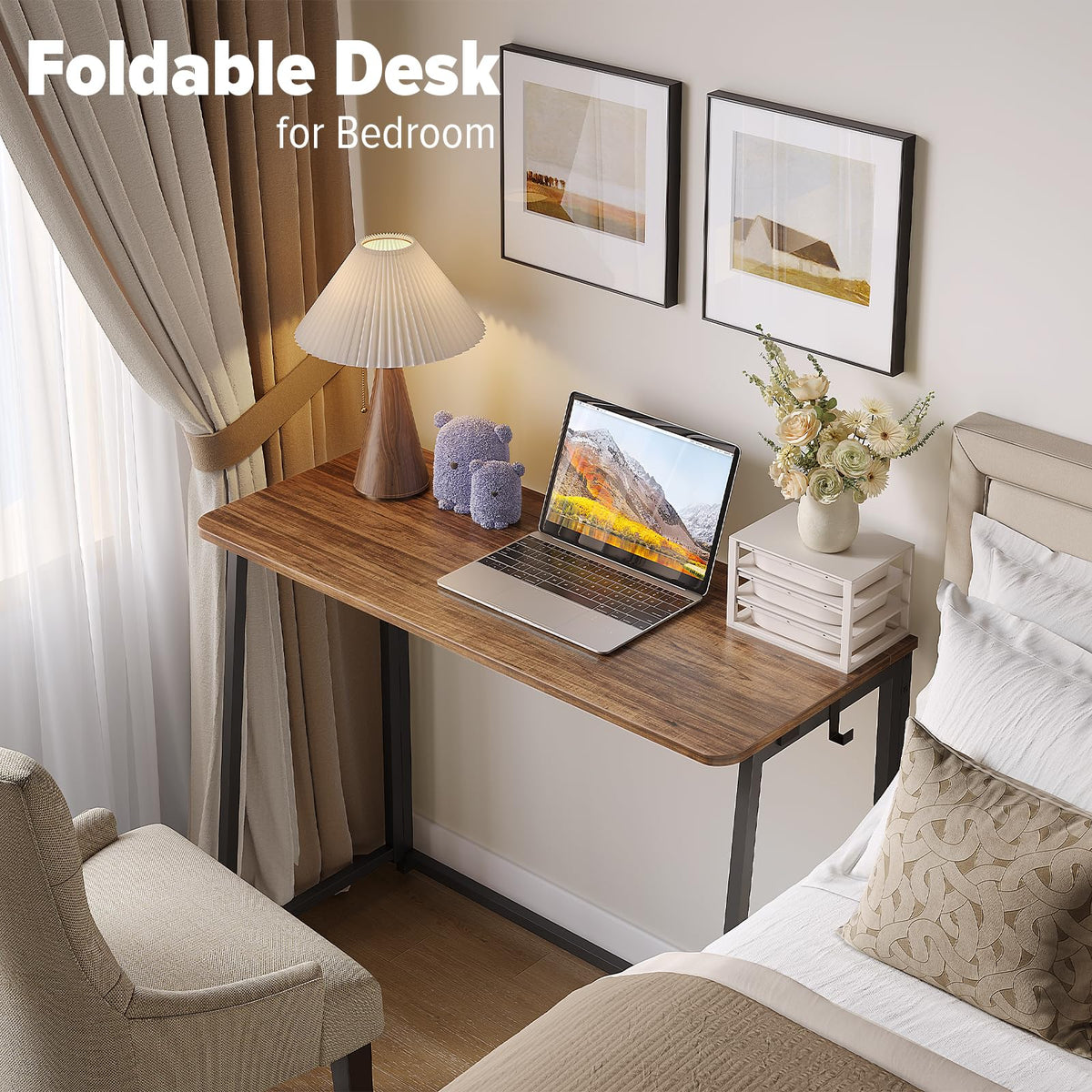 WOHOMO Folding Student Desk
