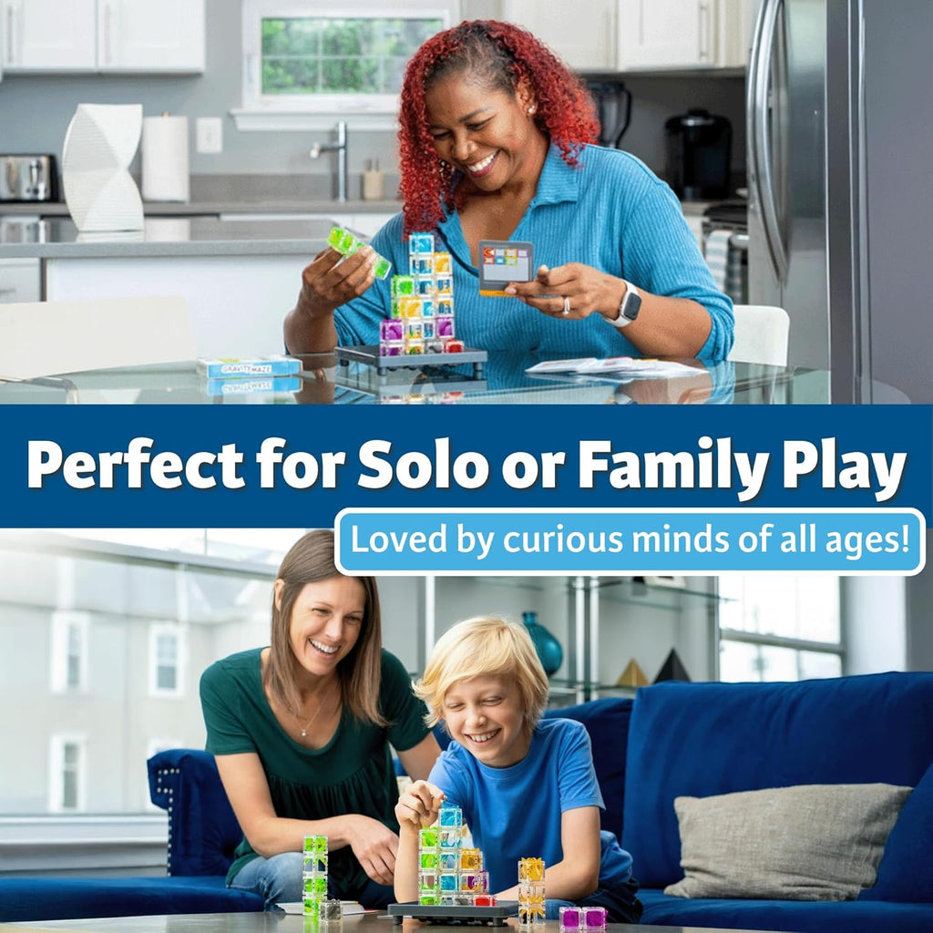 ThinkFun Gravity Maze - Falling Marble Logic Game - Challenging STEM Toy for Kids 8-12 - Gravity Marble Maze - Brain-Building Fun - Educational Gift - Boosts Critical Thinking & Problem Solving