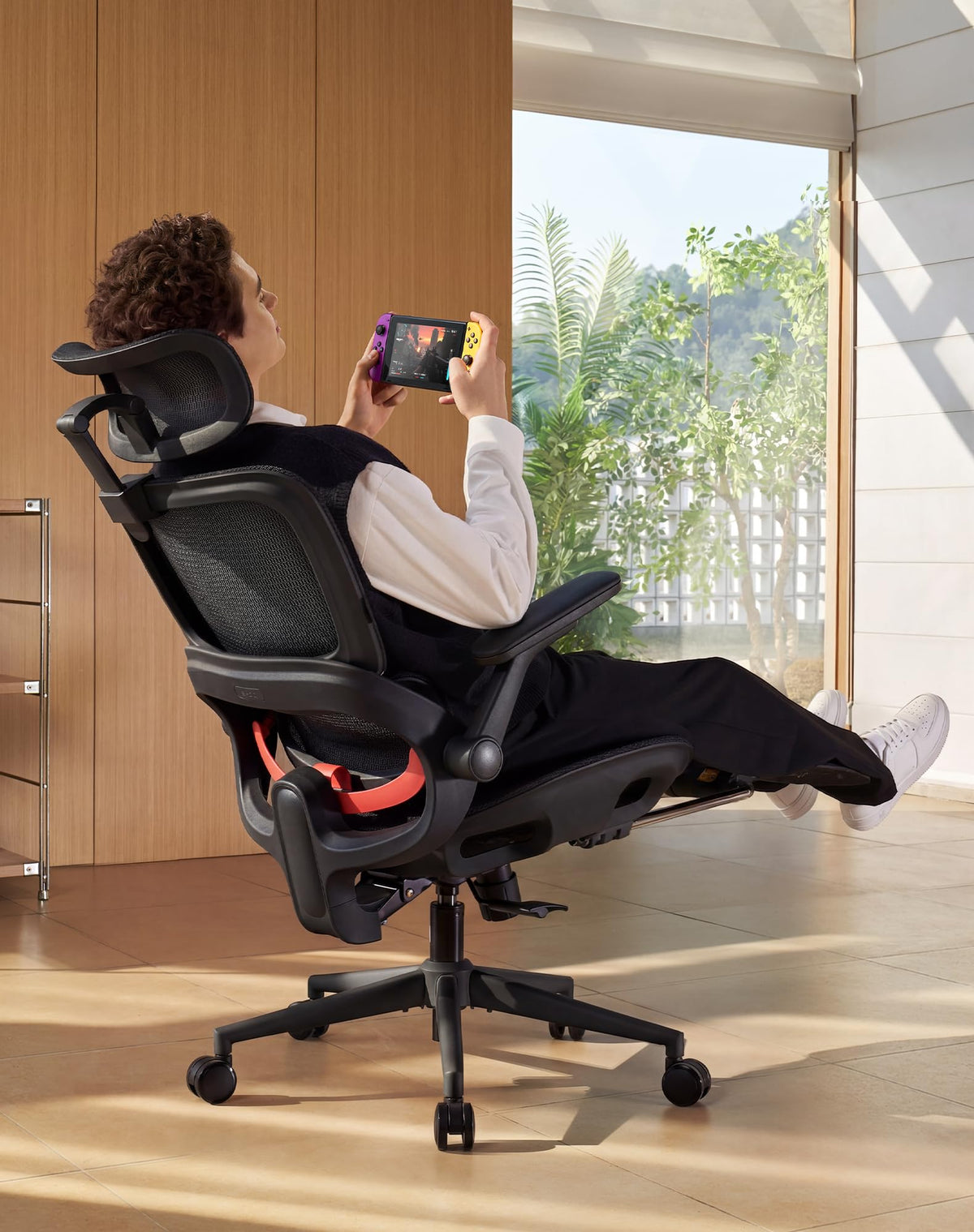SIHOO M18 Ergonomic Office Chair, Mesh Back Desk Chair with Headrest