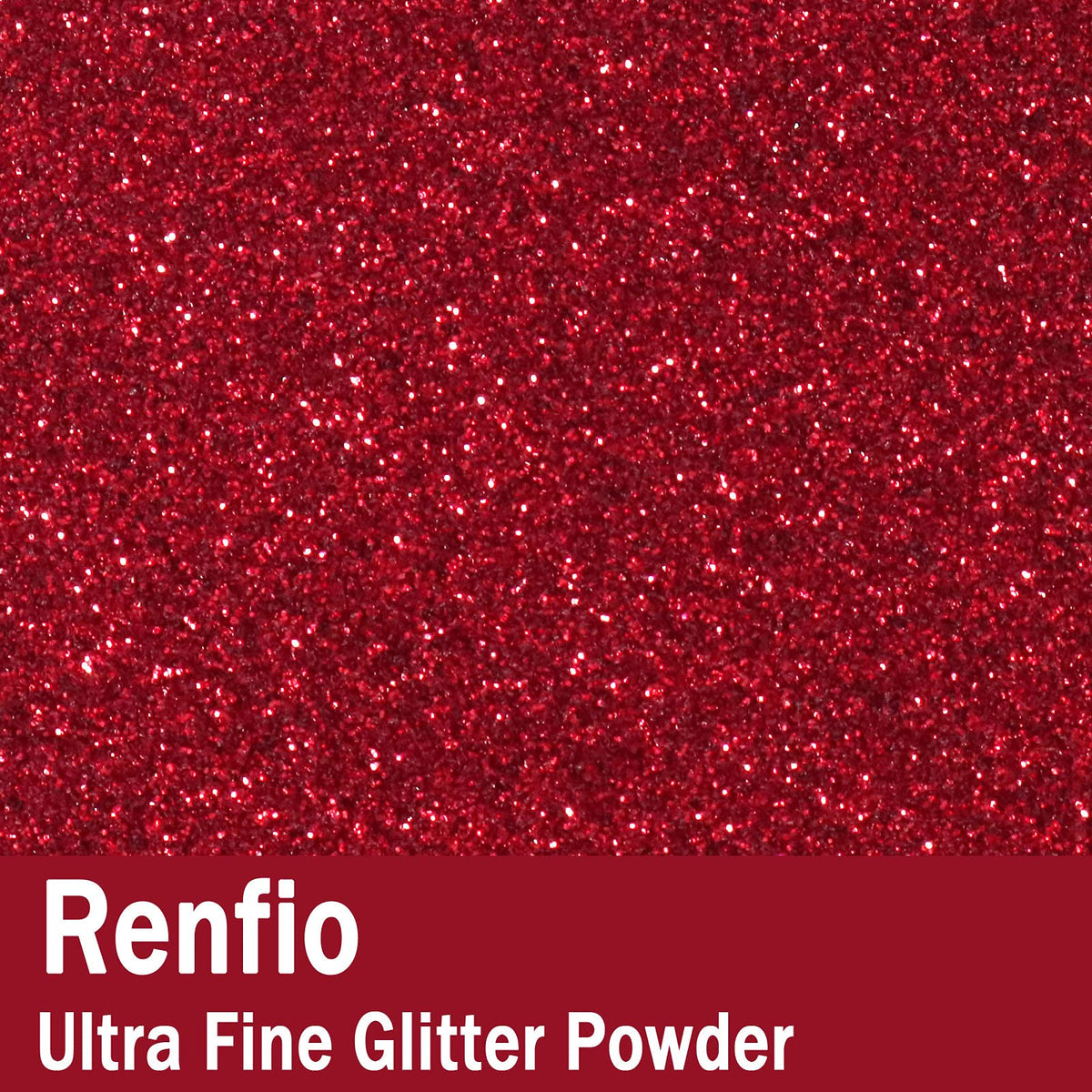 Renfio: Ultra Fine Glitter Powder, 2.11 oz (60g) – Metallic & Holographic