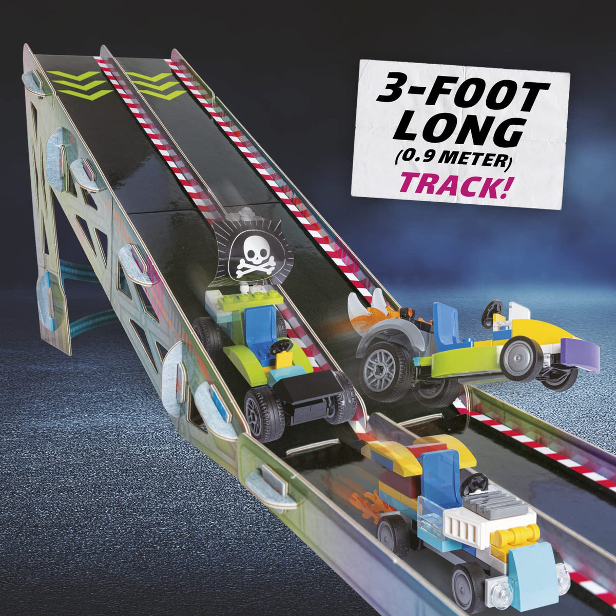Klutz: LEGO Race Cars STEM Activity Kit (Ages 8+)
