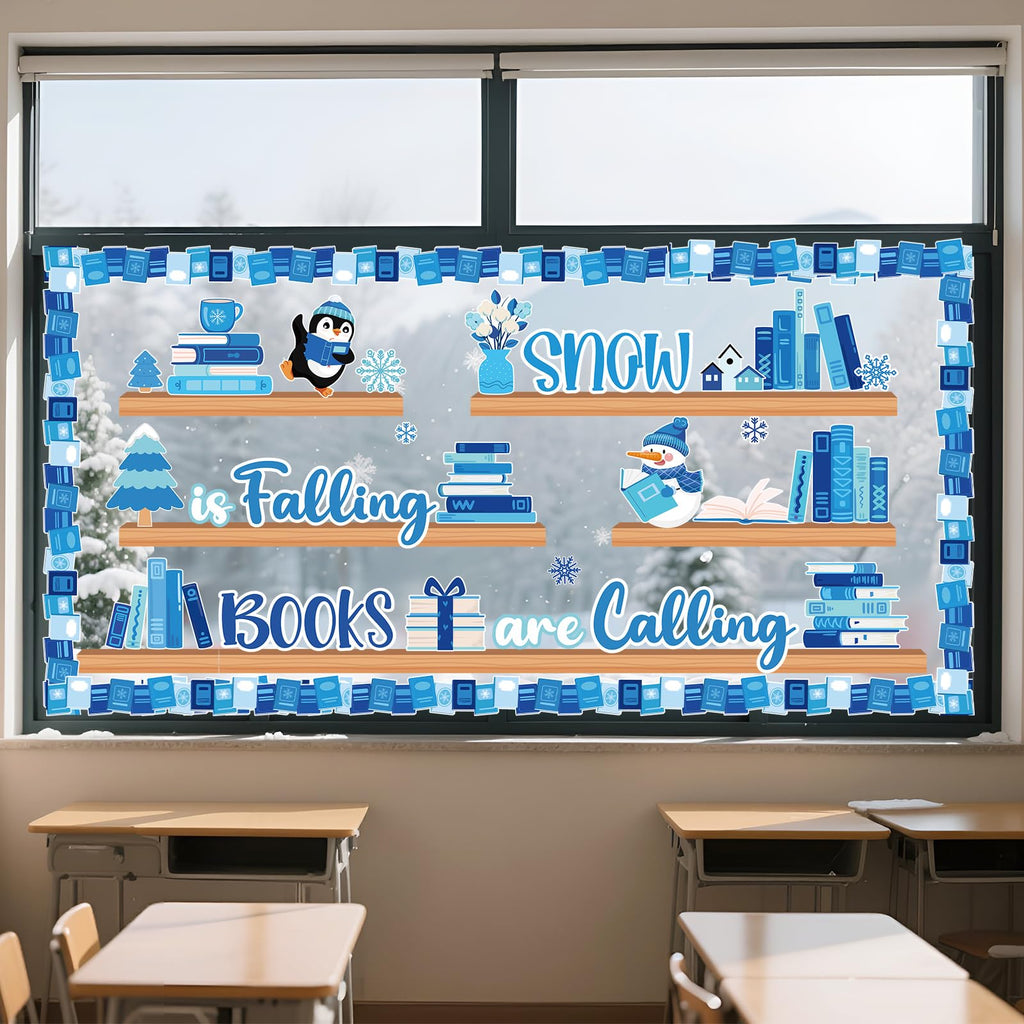 Funrous 71 Pcs Winter Bulletin Board Set Holidays Around The World