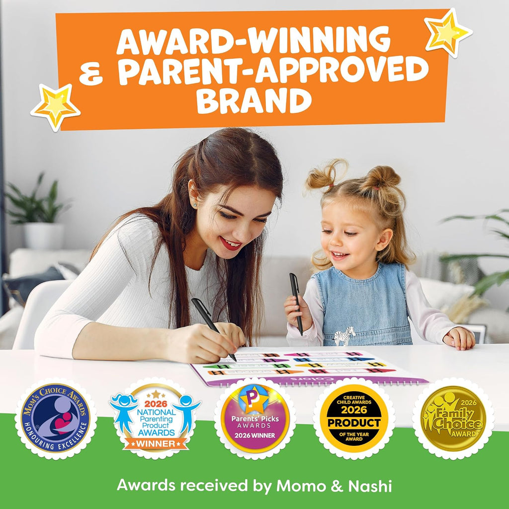 Magic Grooved Writing Practice Books for Kids 3-5 - Learning Gift for Kids