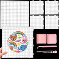 10 Pcs Fuse Beads Pegboard Kit for 2.6mm Beads, 2pcs 11'' & 4pcs 5.5''