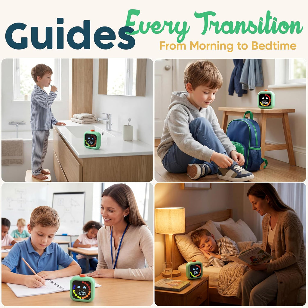 Digital Visual Timer for Kids - Calmer Routines & Transitions