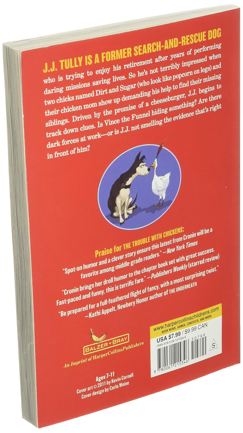 Doreen Cronin: The Trouble with Chickens (A J.J. Tully Mystery)