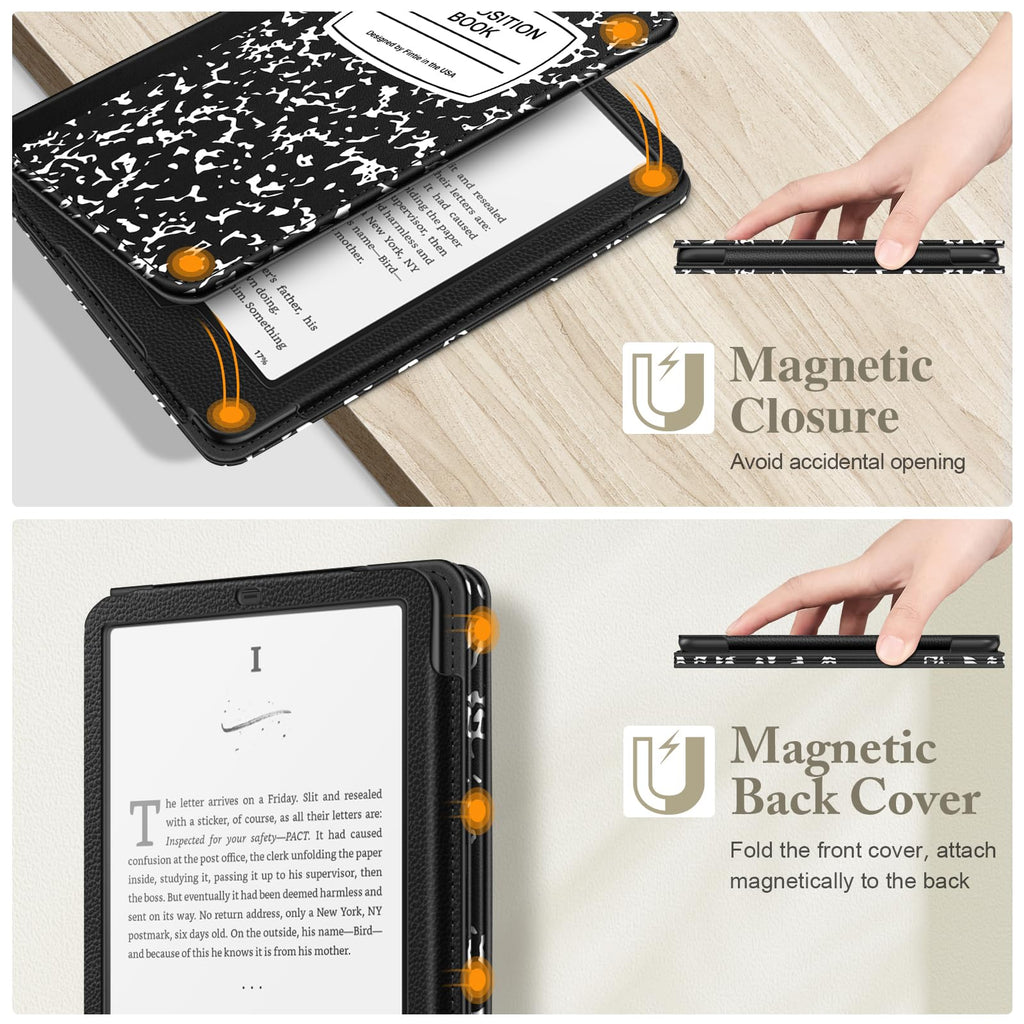 Fintie Case for 7"/6.8" Kindle Paperwhite 12th/11th Gen & Kindle Colorsoft