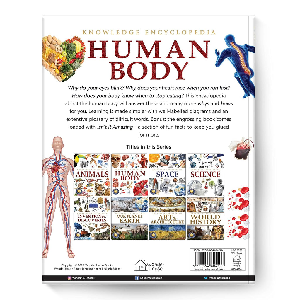 Wonder House Books: Knowledge Encyclopedia Human Body (Grades 4–8)