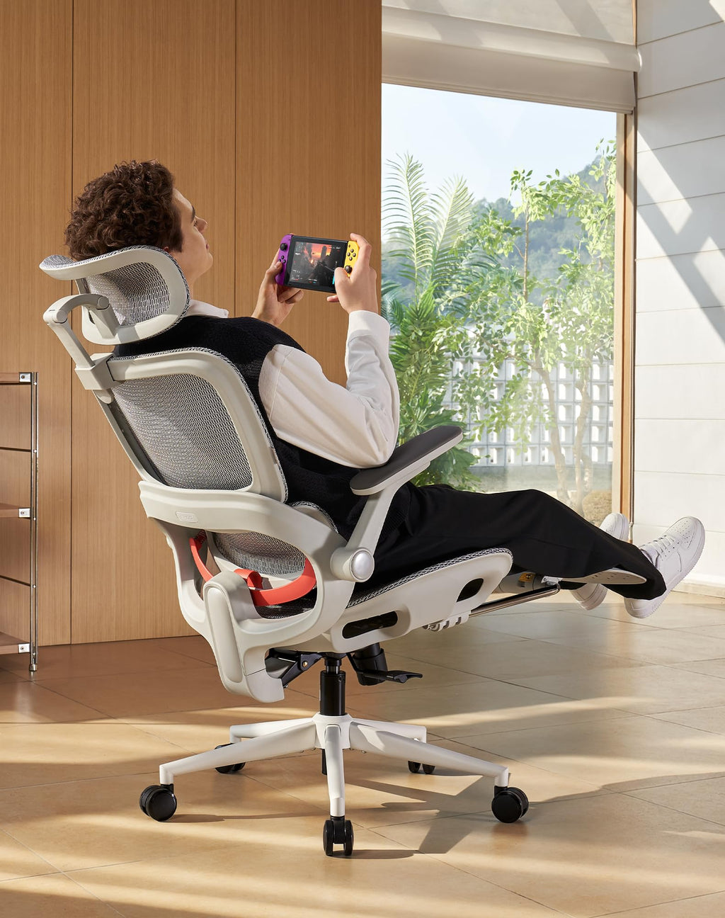 SIHOO M18 Ergonomic Office Chair, Mesh Back Desk Chair with Headrest