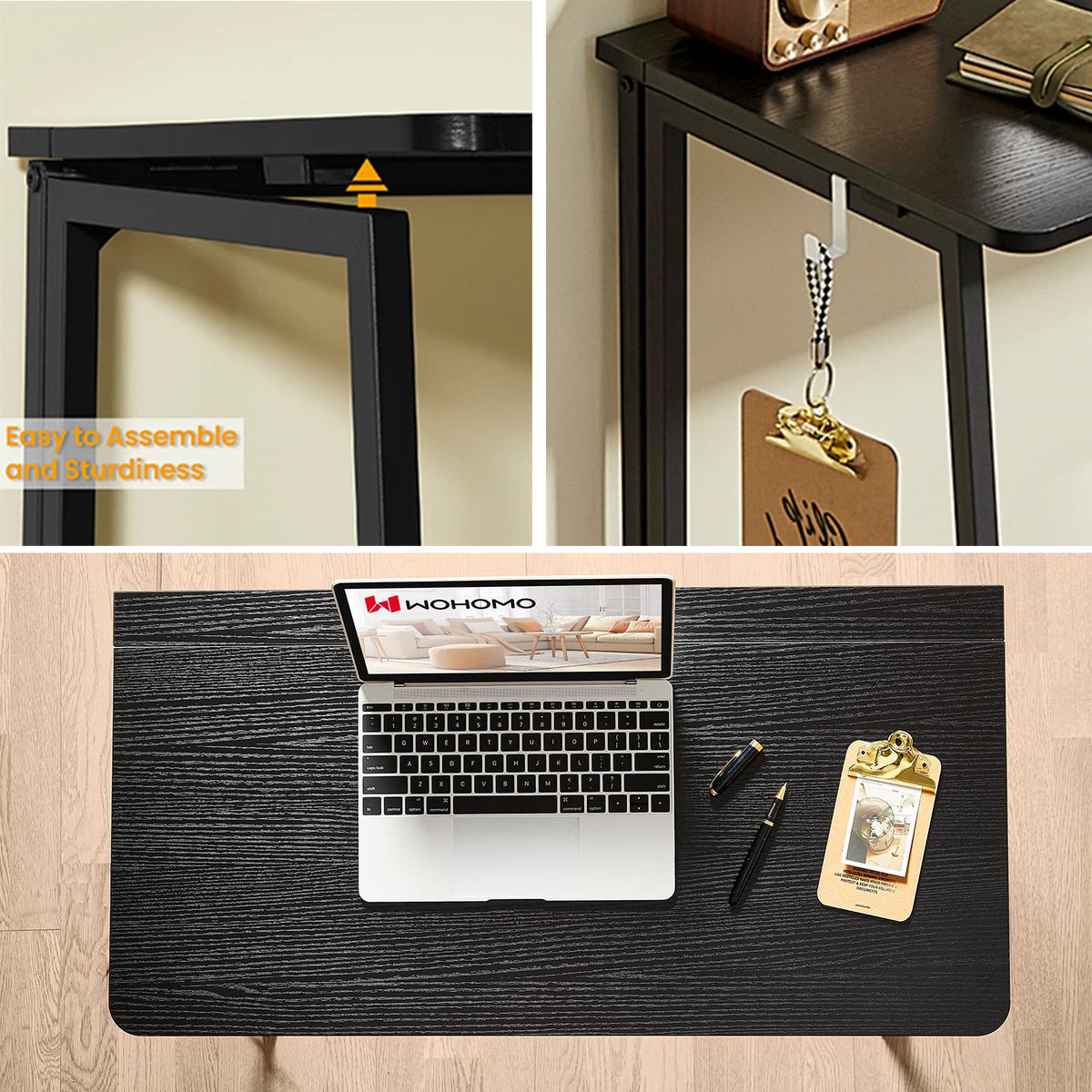 WOHOMO Folding Student Desk